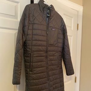 Patagonia long thin puffer